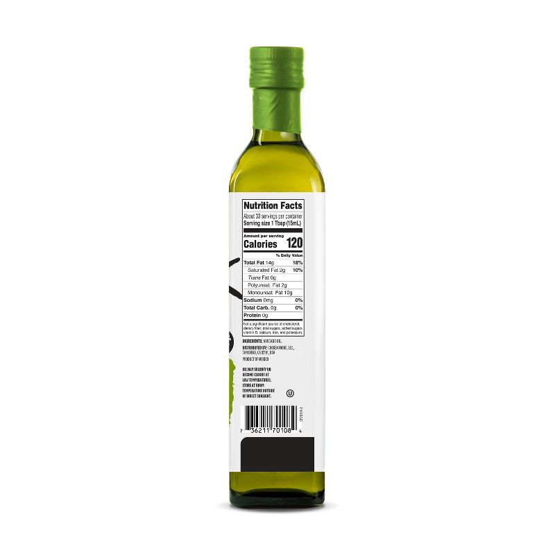 slide 3 of 8, Chosen Foods 100% Pure Avocado Oil - 16.9oz, 16.9 oz
