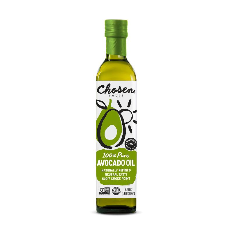 slide 1 of 8, Chosen Foods 100% Pure Avocado Oil - 16.9oz, 16.9 oz