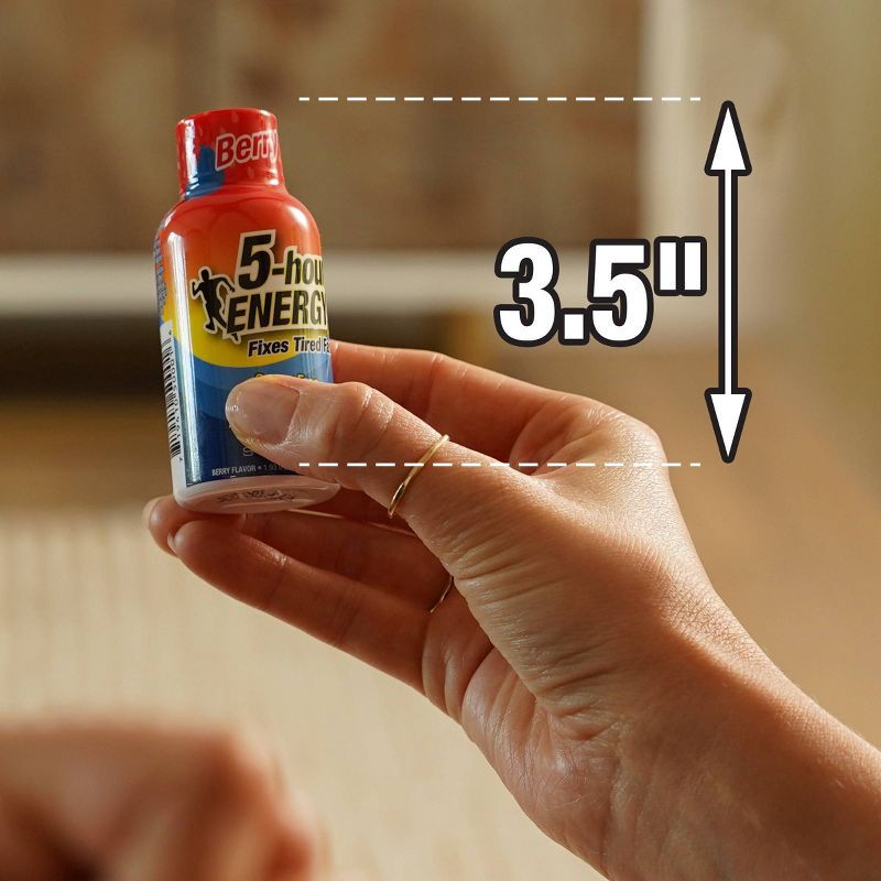 slide 8 of 9, 5 Hour Energy Shot Regular Strength - Berry - 1.93 fl oz/10pk, 1.93 fl oz, 10 ct