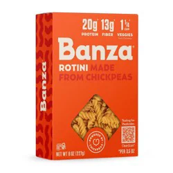 Banza Gluten Free Chickpea Rotini - 8oz