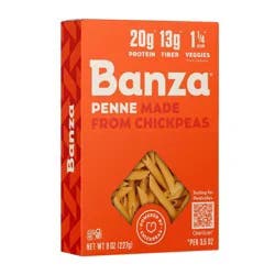 Banza Gluten Free Chickpea Penne - 8oz