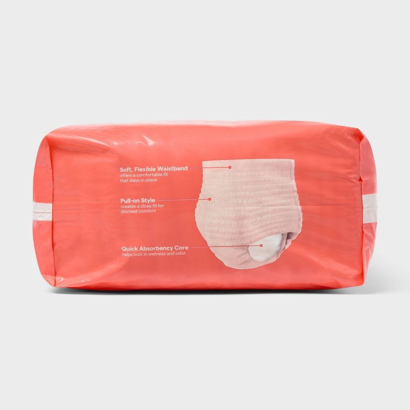 slide 3 of 3, Incontinence Underwear for Women - Unscented - Maximum Absorbency - S/M - 32ct - up&up™, 32 ct