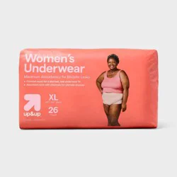 Incontinence Underwear for Women - Unscented - Maximum Absorbency - XL - 26ct - up&up™