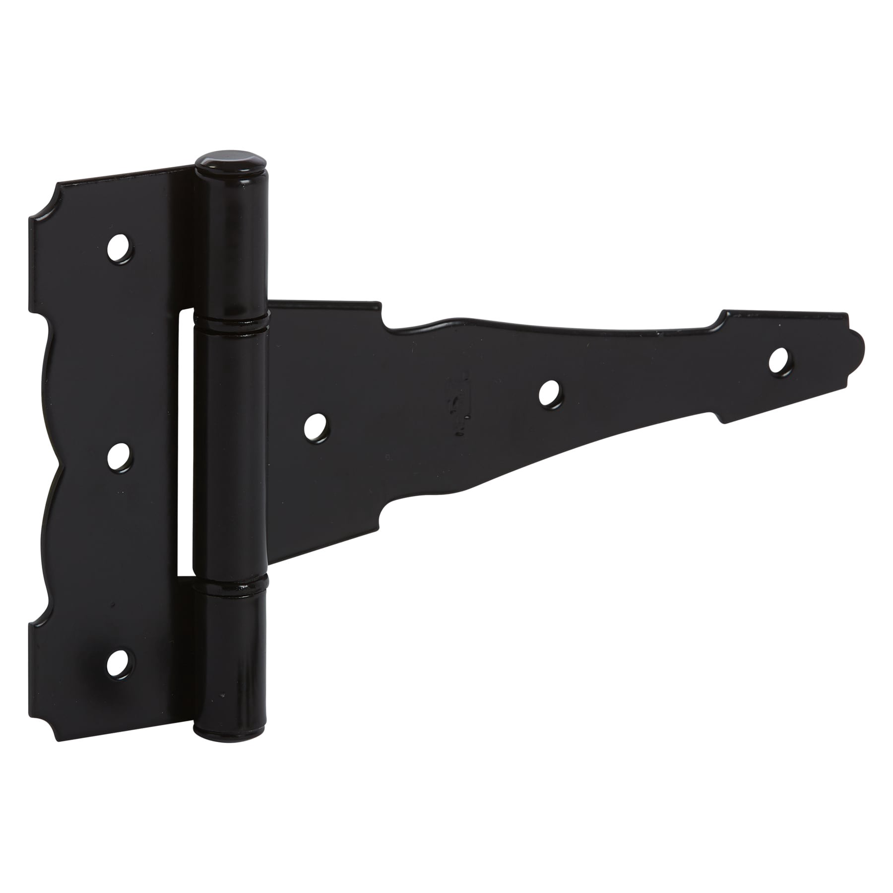 slide 2 of 4, National Hardware 6-in Black Gate hinge, 1 ct