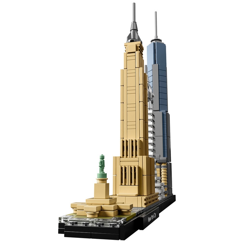 slide 3 of 7, LEGO Architecture New York City, Build It Yourself New York Skyline Model for Adults and Kids 21028, 1 ct