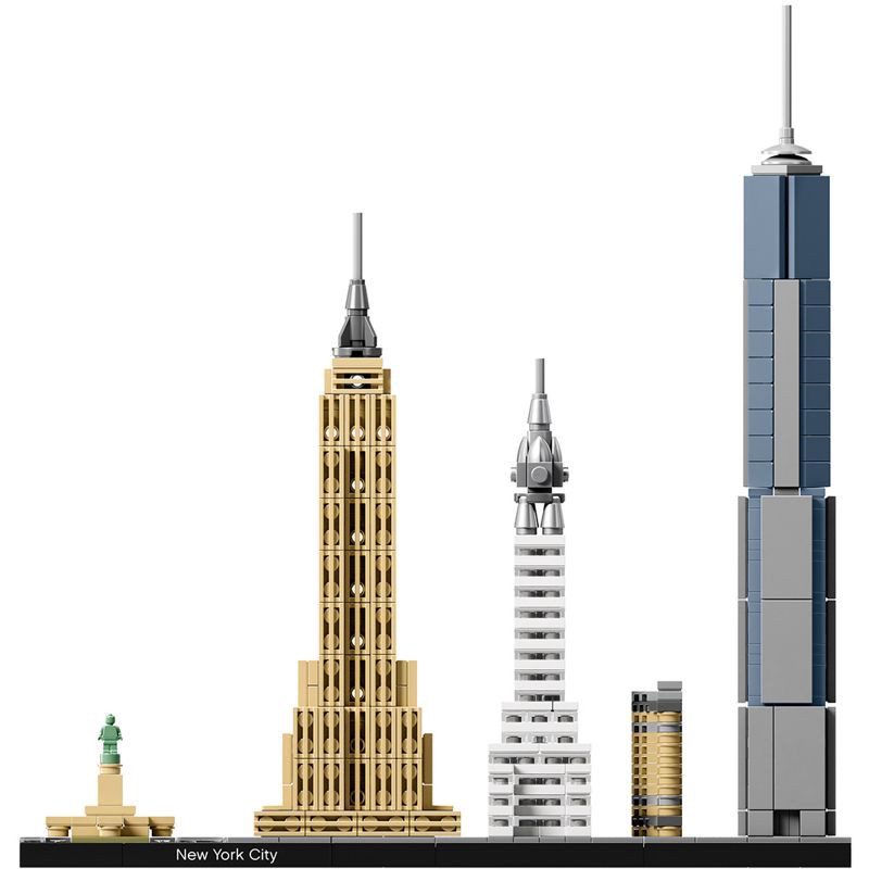 slide 4 of 7, LEGO Architecture New York City Skyline Building Set 21028, 1 ct