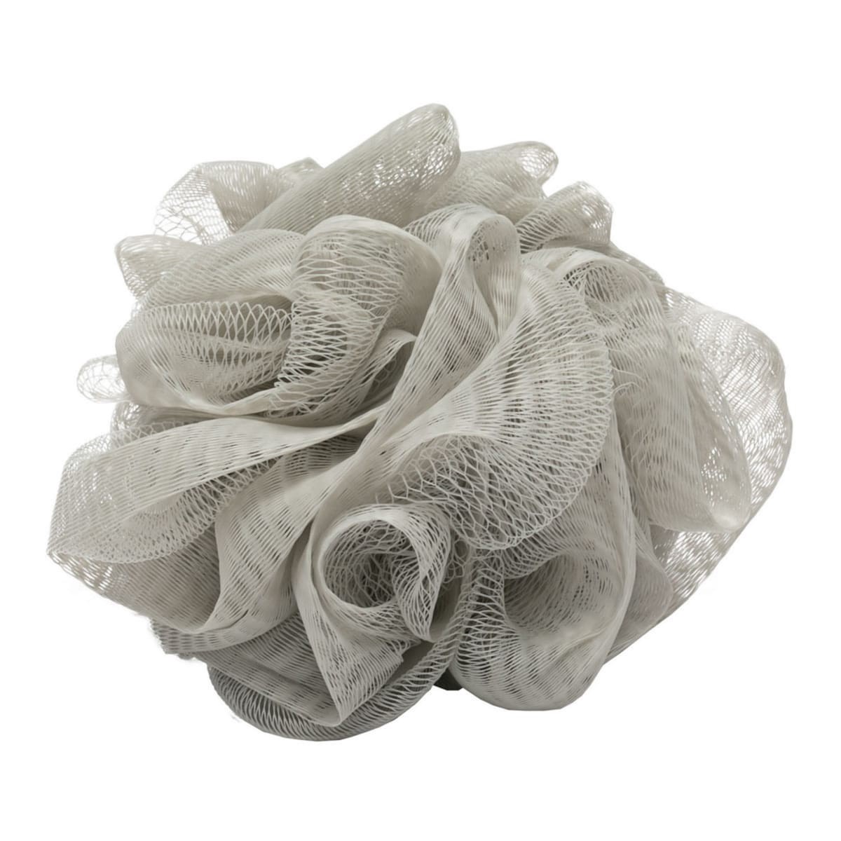 slide 13 of 13, Katelle Mesh Body Sponge - Grey & White, 1 ct