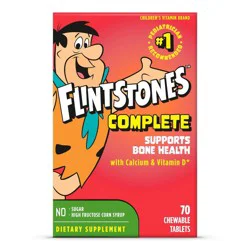 The Flintstones Complete Chewable Kids Vitamins - Fruit Flavors - 70ct