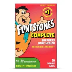 The Flintstones Complete Chewable Kids Vitamins - Fruit Flavors - 70ct