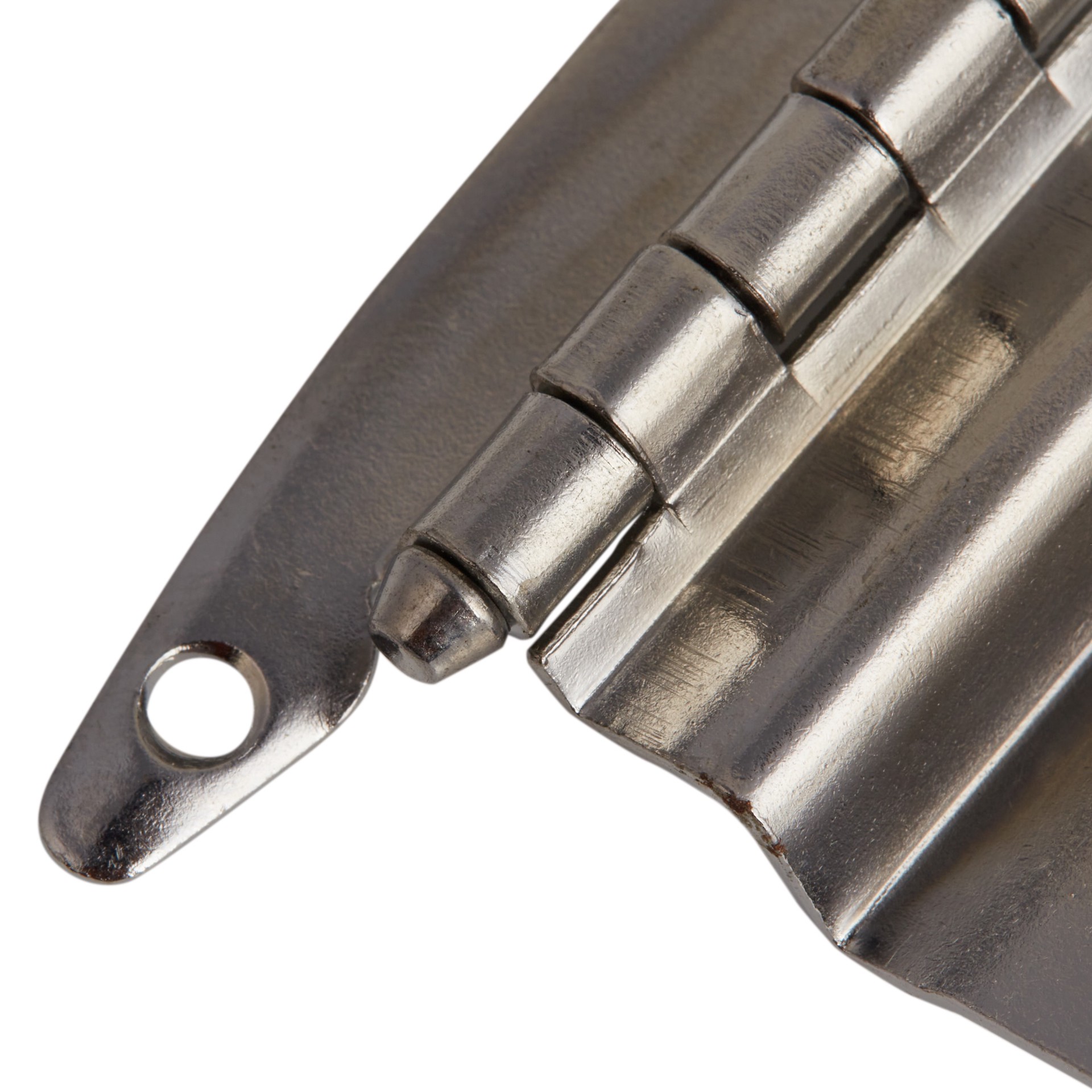 slide 2 of 6, RELIABILT 200-Degree 3/8-in Overlay 3/8-in Inset Inset Surface Chrome plated Cabinet Hinge, 1 Pair(s) 2 -Pieces, 1 ct