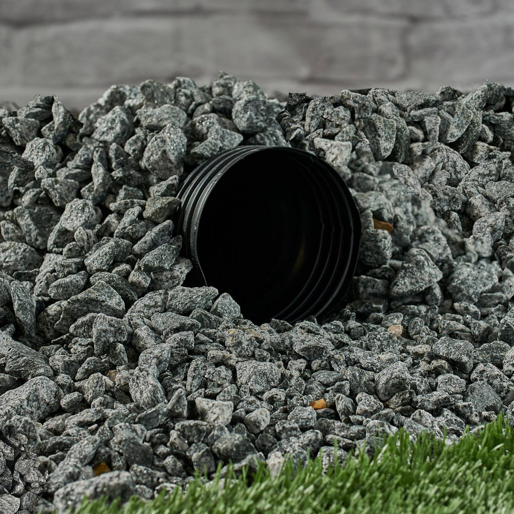 slide 3 of 5, EARTHESSENTIALS BY QUIKRETE 0.5 cu ft Gray Drainage rock (0.5 - 3-in), 1 ct