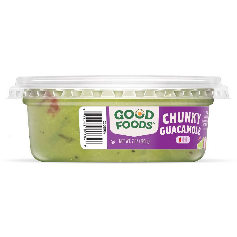 slide 9 of 9, Good Foods Chunky Traditional Guacamole - 7oz, 7 oz