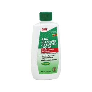 slide 1 of 1, CVS Pharmacy Cvs Pain Relieving Antiseptic Liquid, 4 oz