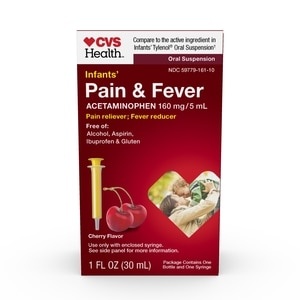 slide 1 of 1, Cvs Health Infants' Pain Relief Liquid Cherry, 1 oz
