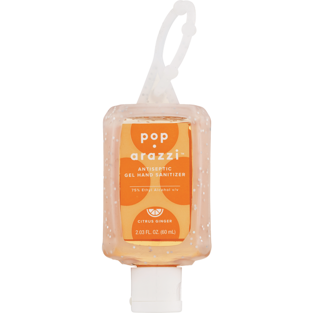 slide 1 of 1, Pop Hnd San Sil Hldr Cit Gngr, 2 oz