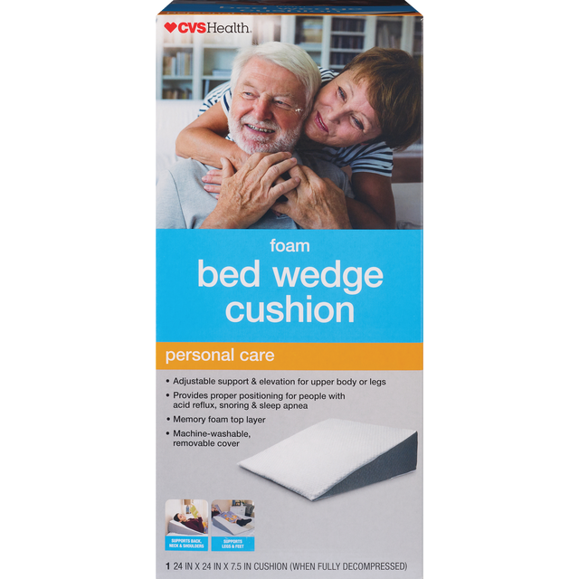 slide 1 of 1, Kolbs Bed Wedge Pillow 24X24X7.5, 1 ct