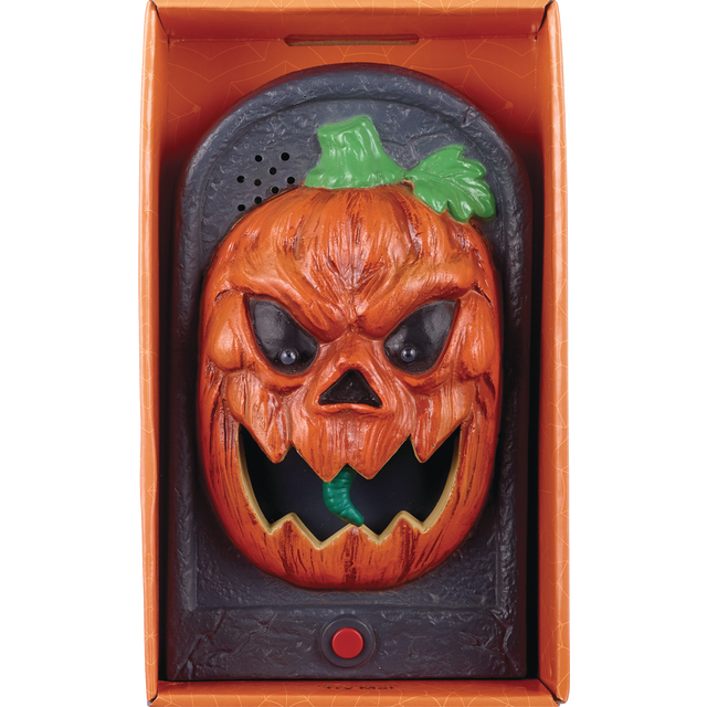 slide 1 of 1, 7.75" Halloween Electronic Doorbell, 1 ct