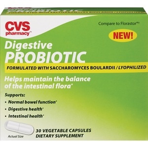 slide 1 of 1, Cvs Health Digestive Probiotic Vegetable Capsules, 30Ct, 30 ct