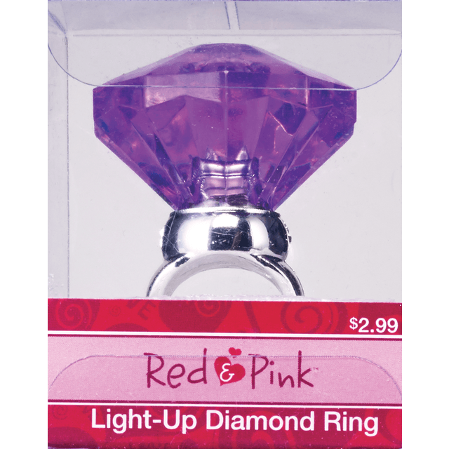 slide 1 of 1, Light-Up Diamond Ring, 1 ct