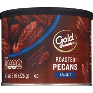 slide 1 of 1, CVS Gold Emblem Gold Emblem Roasted Pecans With Sea Salt, 8 Oz, 8 oz