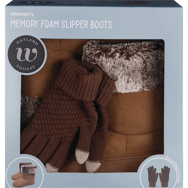 slide 1 of 1, Mf Boot Slipper & Maggie Glove, 1 ct