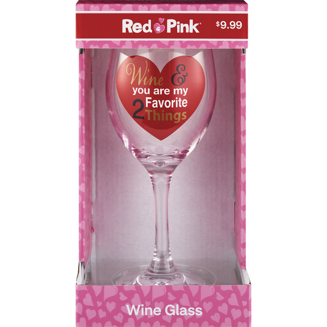 slide 1 of 1, 10" Stemmed Wine Glass, 1 ct
