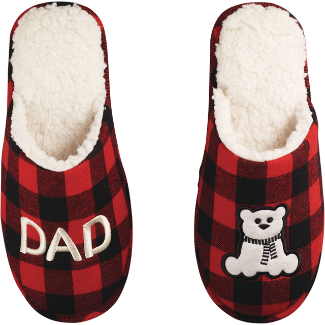 slide 1 of 1, Family Slipper Men, 1 ct
