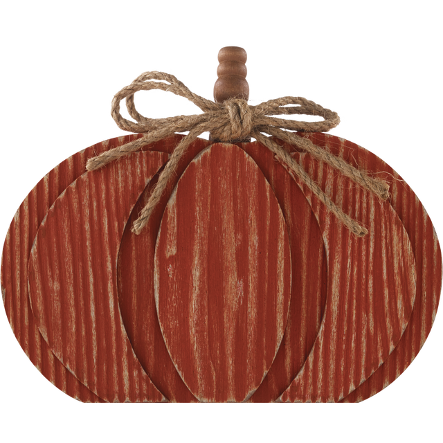 slide 1 of 1, Pumpkin Tablesitters Mdf, 1 ct