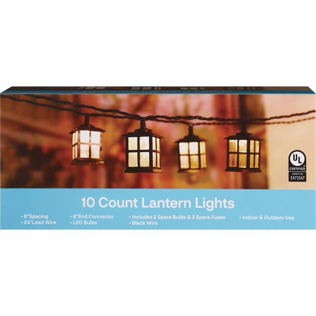 slide 1 of 1, Ul Indoor/Outter 10 Lights, 24", 1 ct
