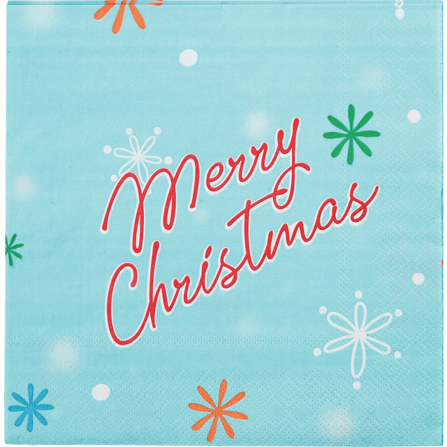 slide 1 of 1, Xmas Paper Napkins, 1 ct