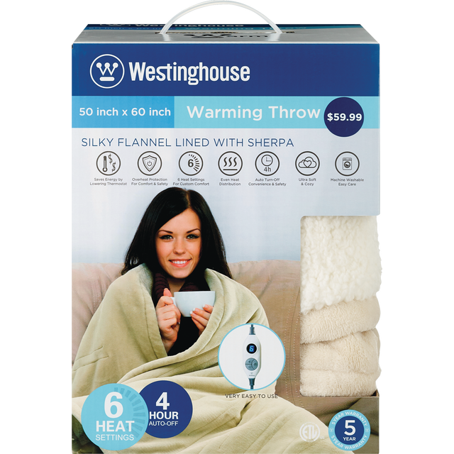 slide 1 of 1, Warming Throw, 1 ct