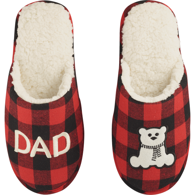 slide 1 of 1, Family Slipper Mens, 1 ct
