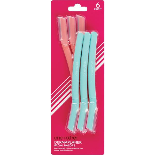 slide 1 of 1, Oo Drmaplnrs Facial Rzrs, 6 ct