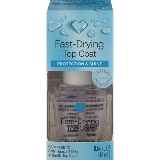 slide 1 of 1, Cvs Beauty Fast Drying Top Coat, 1 ct