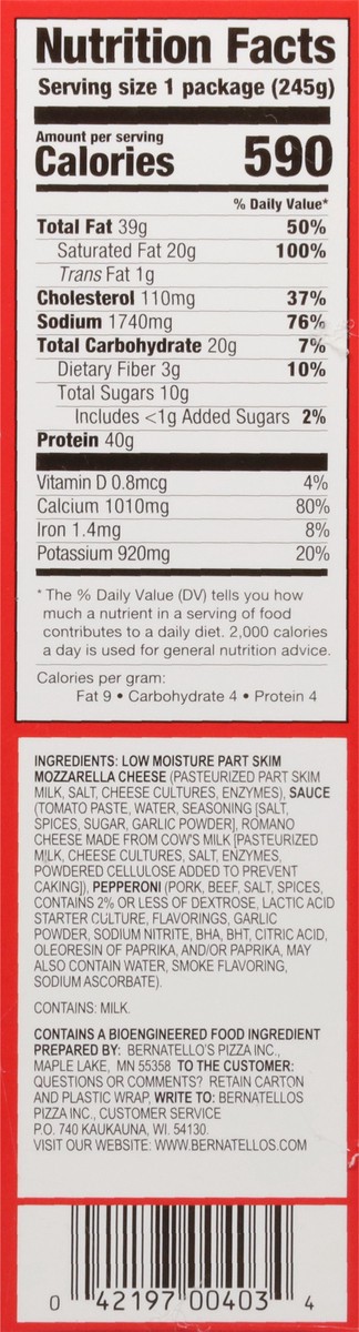 slide 7 of 17, Brew Pub Pizza Pepperoni Pizza Bowl 8.65 oz, 8.65 oz