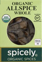 Spicely Organic Spices Organic Spices Allspice 0.3 oz