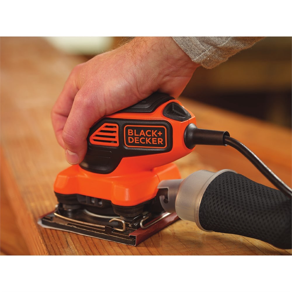 slide 3 of 6, BLACK+DECKER 2 -Amp Variable Speed Sheet Sander with Dust Management, 1 ct
