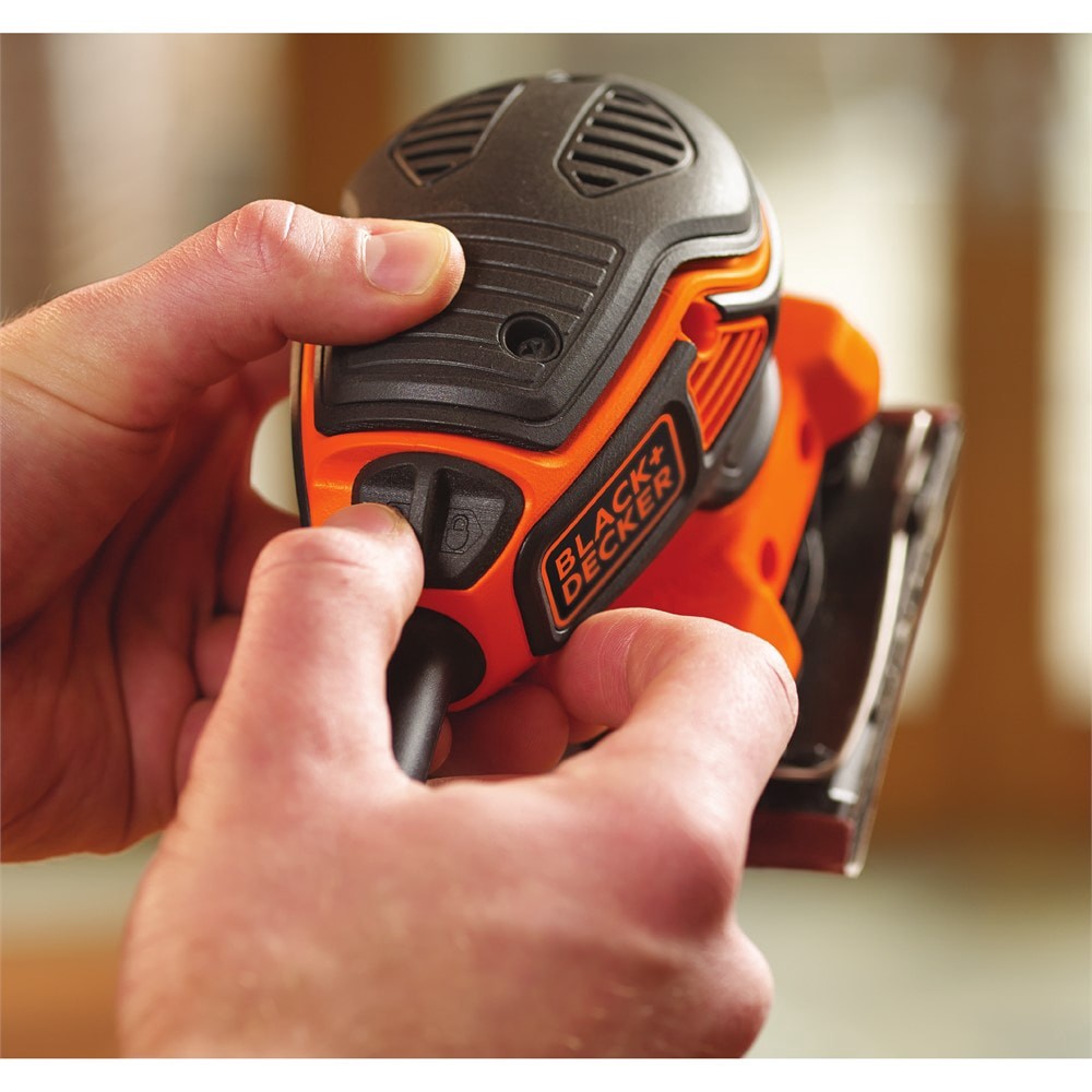 slide 5 of 6, BLACK+DECKER 2 -Amp Variable Speed Sheet Sander with Dust Management, 1 ct