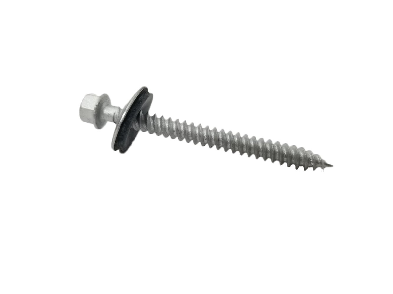 slide 2 of 4, Tuftex #10 x 2-in Galvanized Galvanized Self-drilling Roofing Screws 50 -Count, 1 ct