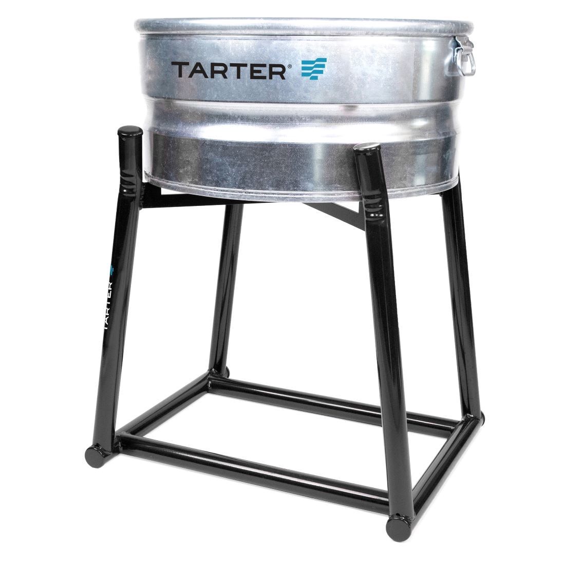 slide 2 of 6, Tarter 20 Gallon(s) Black tank stand small to fit GCT21 and GCT21S Steel Stock tank stand, 1 ct