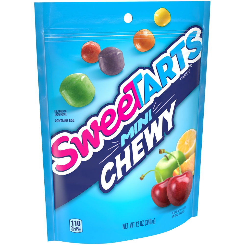 slide 2 of 8, SweeTARTS Mini Chewy Candy, 12 oz