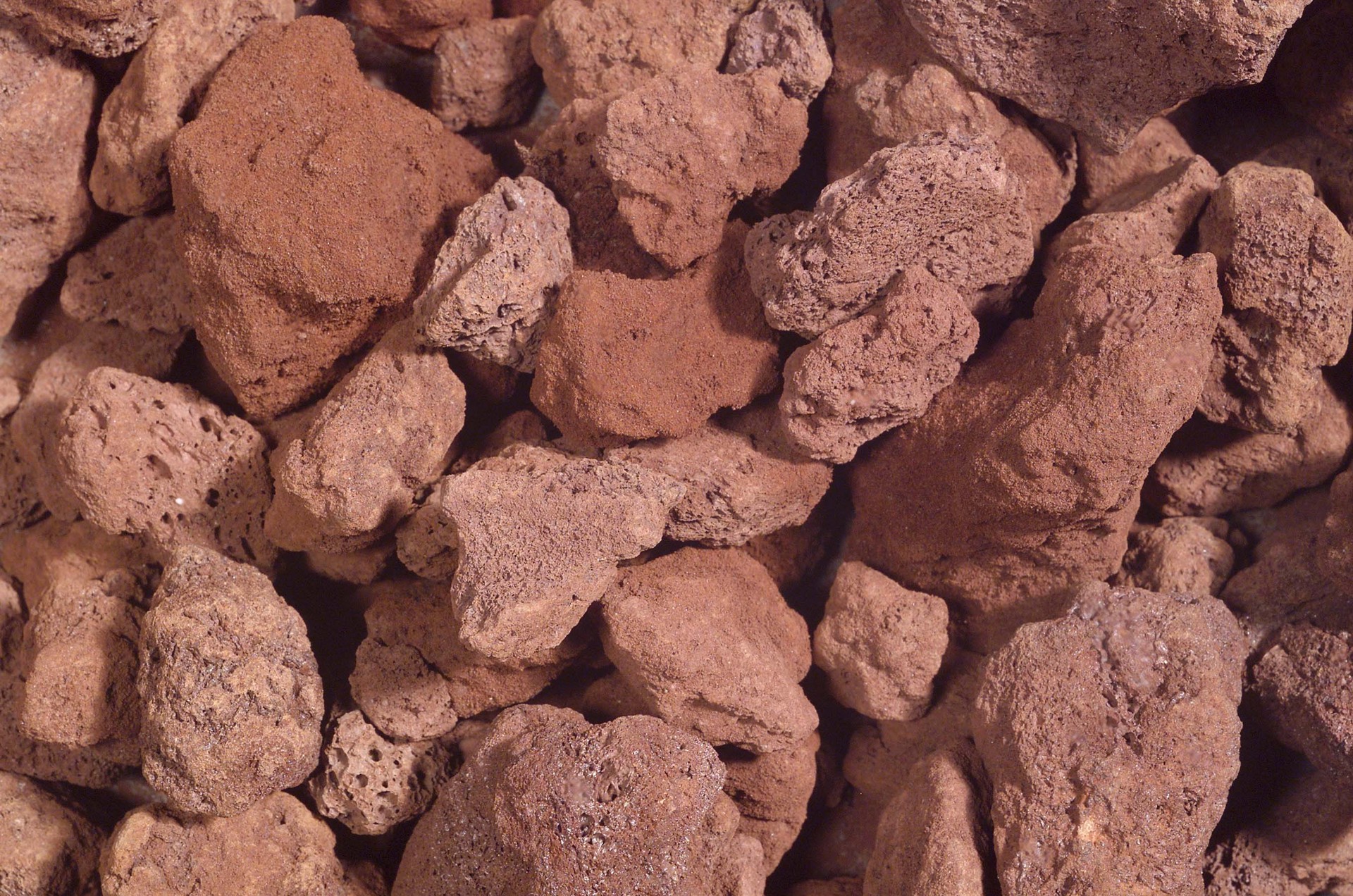 slide 2 of 6, EARTHESSENTIALS BY QUIKRETE 0.5 cu ft Red Lava rock (0.5 - 3-in), 1 ct