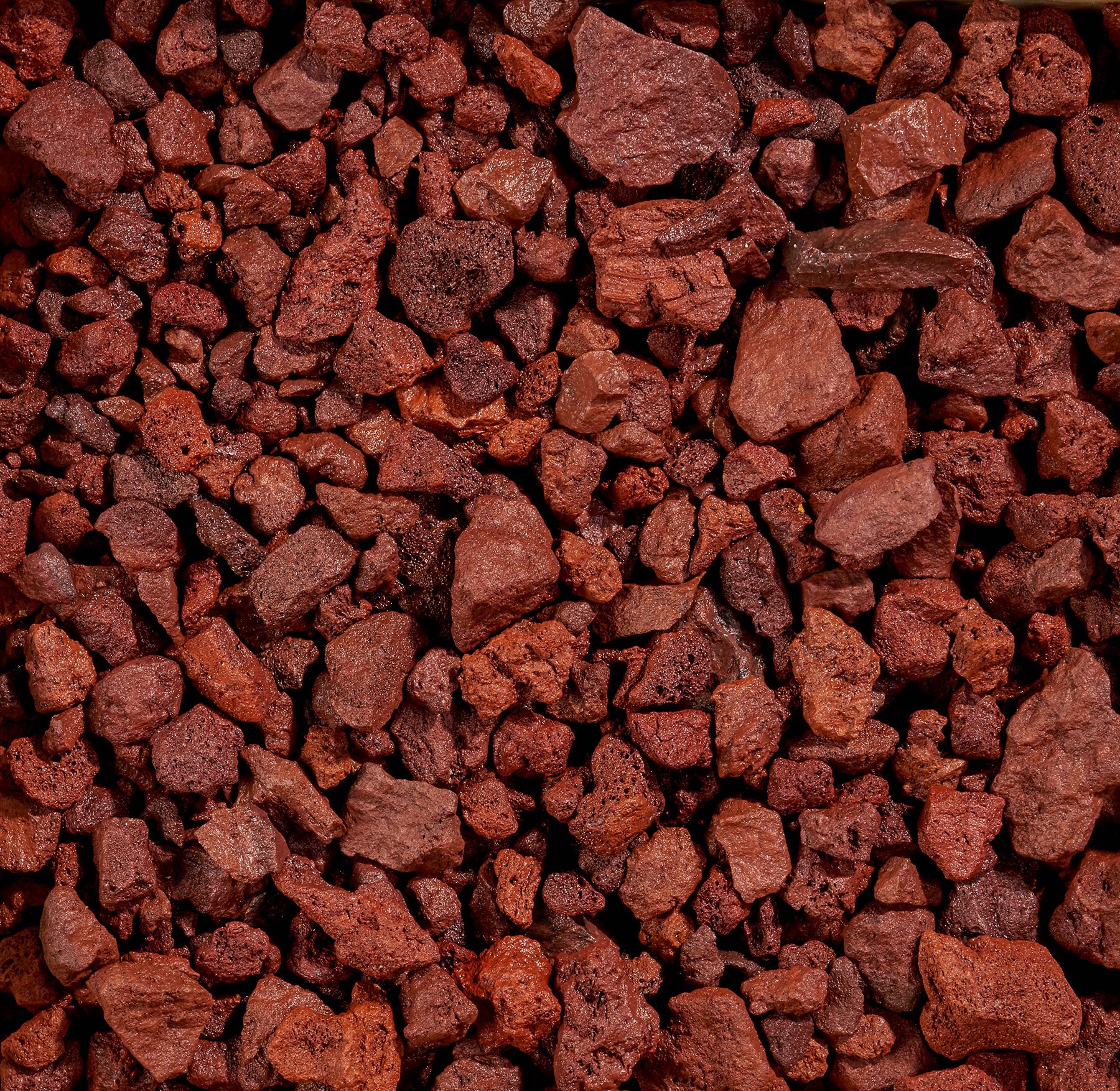 slide 3 of 6, EARTHESSENTIALS BY QUIKRETE 0.5 cu ft Red Lava rock (0.5 - 3-in), 1 ct