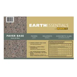 EARTHESSENTIALS BY QUIKRETE 0.5 Cubic feet Brown/Tan Paver base