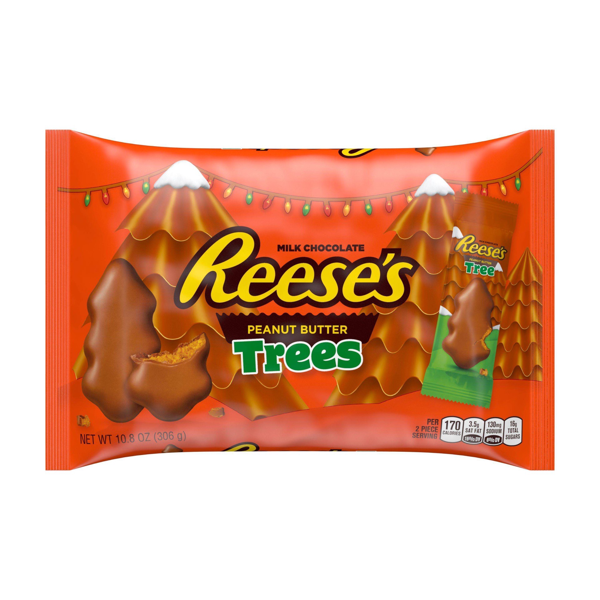 slide 1 of 2, Reese's Peanut Butter Trees, 10.8 oz