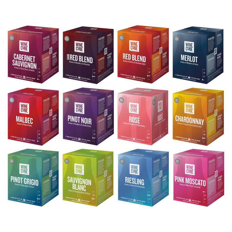 Wine cube boxed deals wine