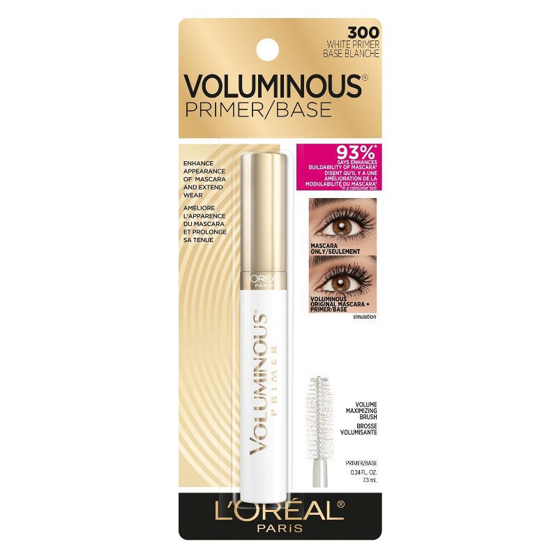 slide 9 of 10, L'Oreal Paris Voluminous Conditioning Mascara Primer - 0.24 fl oz, 0.24 fl oz