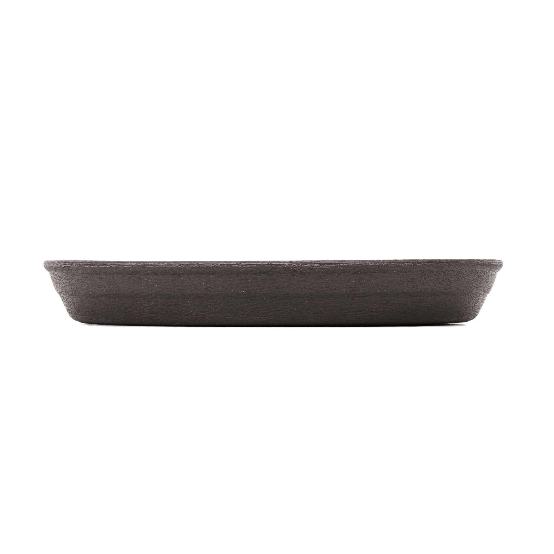 slide 2 of 6, Style Selections 15.24-in Rust Plastic Plant Saucer, 1 ct