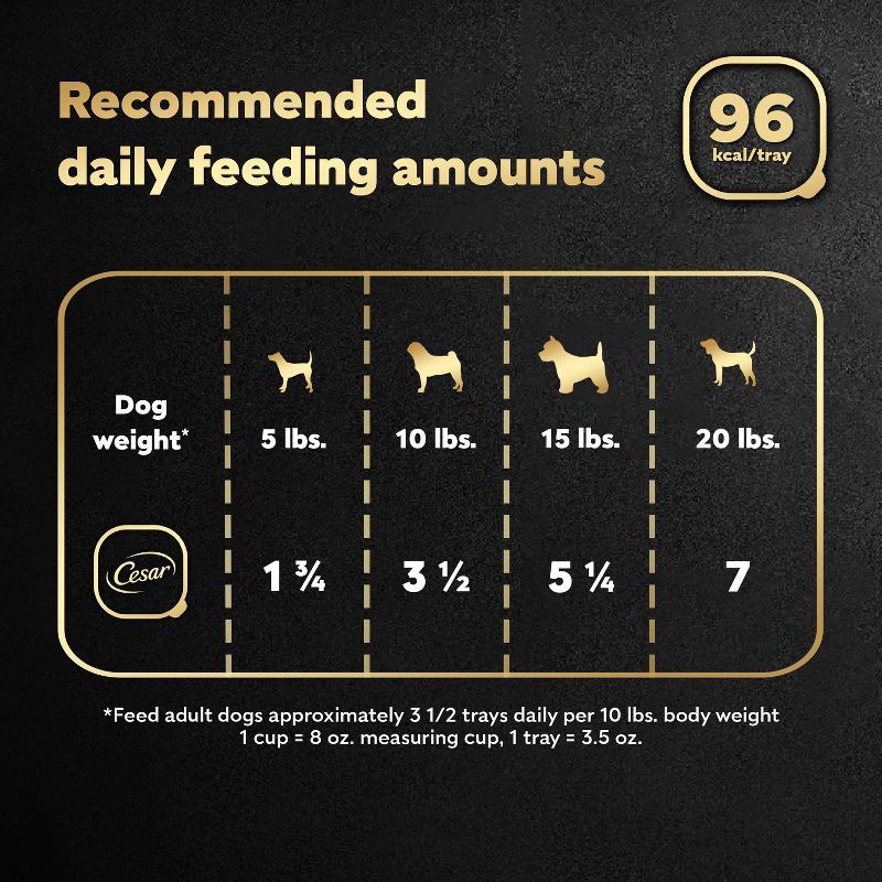 slide 5 of 11, Cesar Home Delights with Turkey, Potato and Vegetable Flavor Small Breed Wet Dog Food - 3.5oz, 3.5 oz