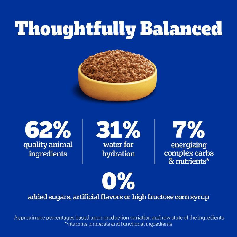 slide 14 of 17, Pedigree Chopped Ground Dinner Chicken and Beef Flavor Variety Pack Wet Dog Food - 13.2oz/12ct, 13.2 oz, 12 ct